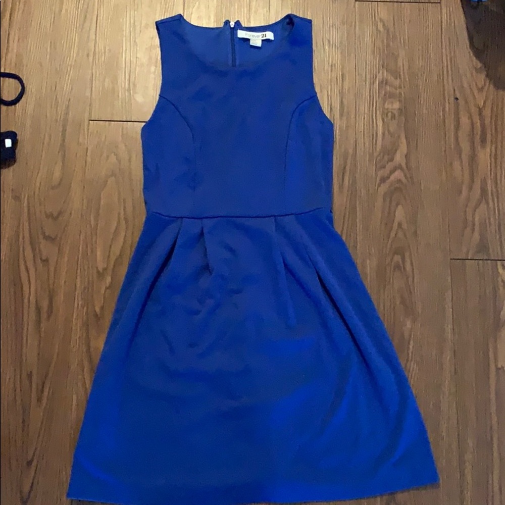 Blue dress